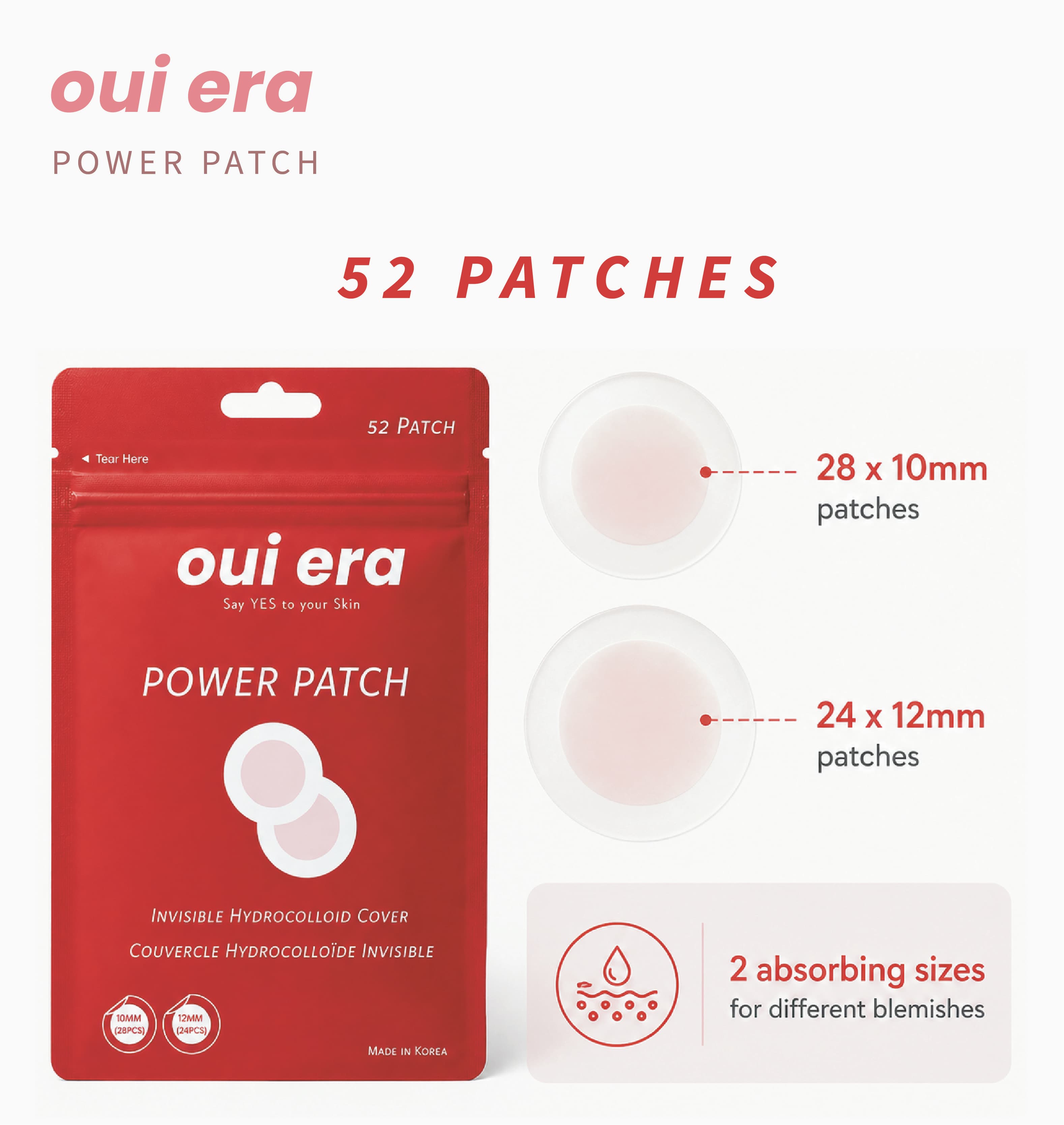 Oui Era Power Patch — product shot 2