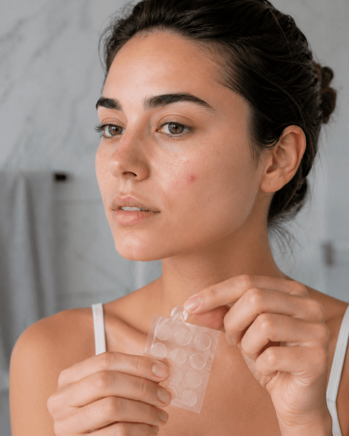 Step 2 — Peel gently